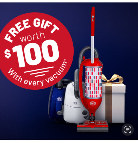 Free gift with Sebo vacuum purchase