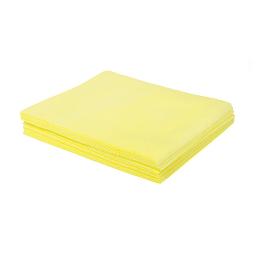 Hospeco Yellow 24"x24" Treat Dust Cloth - 50 Pack