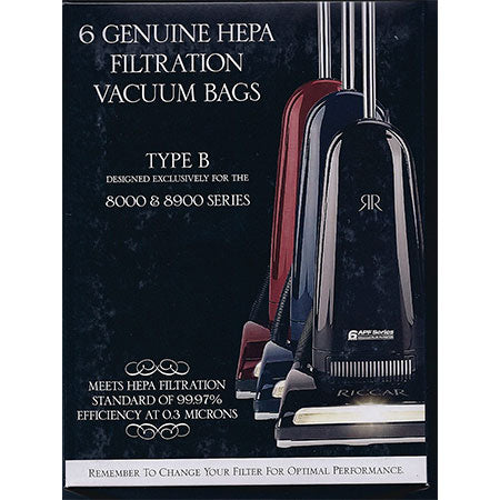RBH-6 Riccar HEPA Type B Bags
