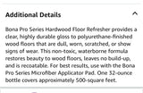 Bona® Hardwood refresher