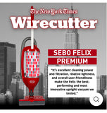 Red Felix - Sebo Vacuums upright