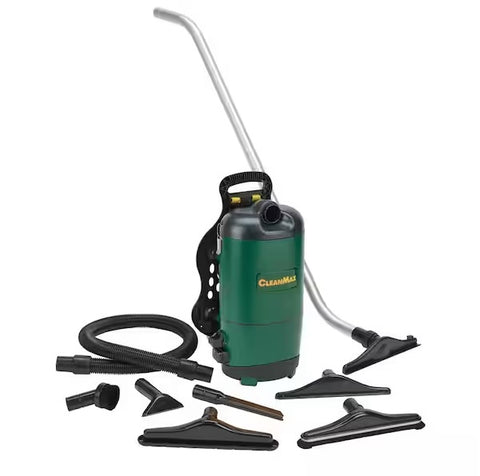 CleanMax Corded Bagged 8.5 AMP Motor Backpack Vacuum Cleaner