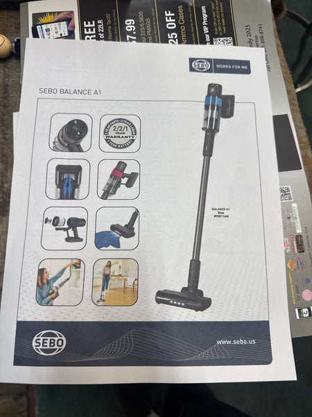 Sebo Balance A1 Stick Vacuum