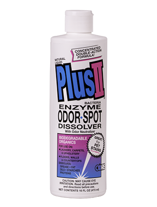 PLUS II® ENZYME ODOR & SPOT DISSOLVER