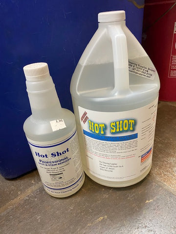 Hot Shot (Professional spot and stain remover) $24.99 gallon